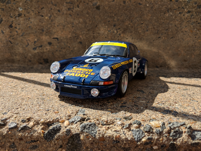 Illustration for article titled Happy Birthday To Me: Sunoco Blue Porsche 911 2.7RSR